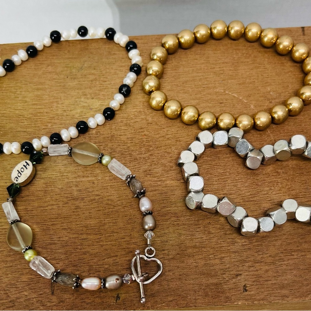 4‎  Gold and Silver Bracelet Collection